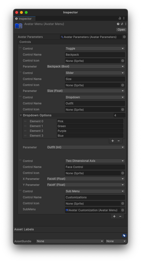 avatar-menu